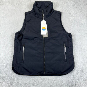 NWT Vuori Black Puffer Vest